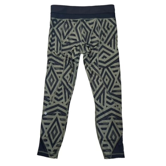 LULULEMON Run: Inspire Crop II All Full-On Luxtreme Leggings - Size 8 - Picture 3 of 10